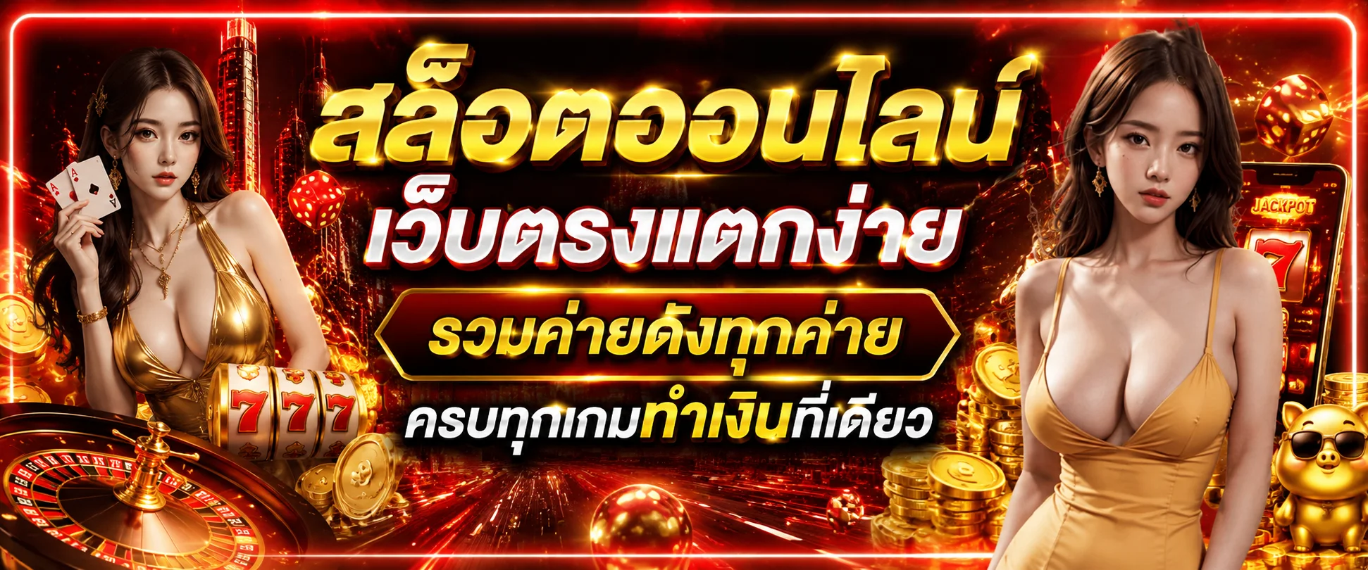 โต๊ะคาสิโนออนไลน์สดจากสตูดิโอ Sexy Baccarat และ SA Gaming